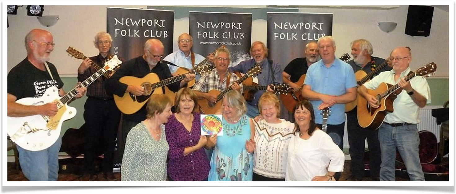 Newport Folk Club Group Photo